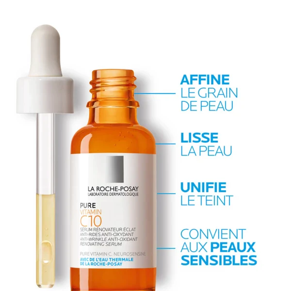 10% Pure Vitamin C Anti Aging Face Serum for Wrinkles - Image 2