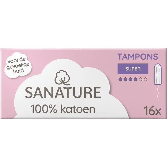 100 Katoenen Tampons Digital Super