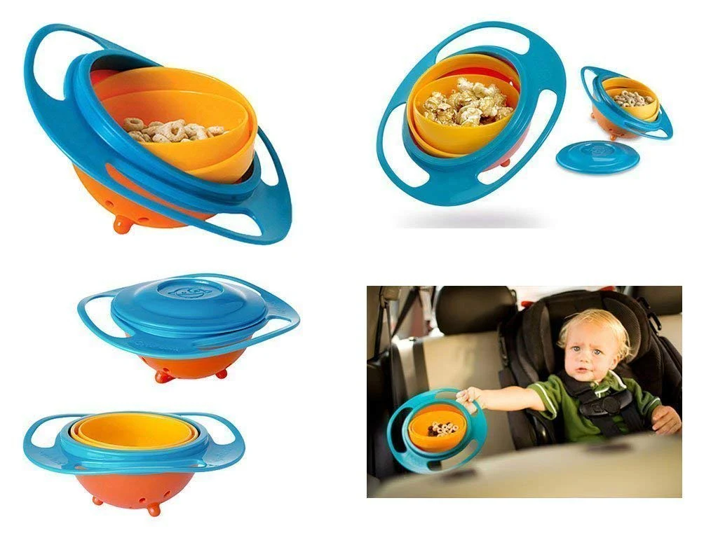 360 Degrees Rotate Baby Magic Gyro Bowl - Image 3