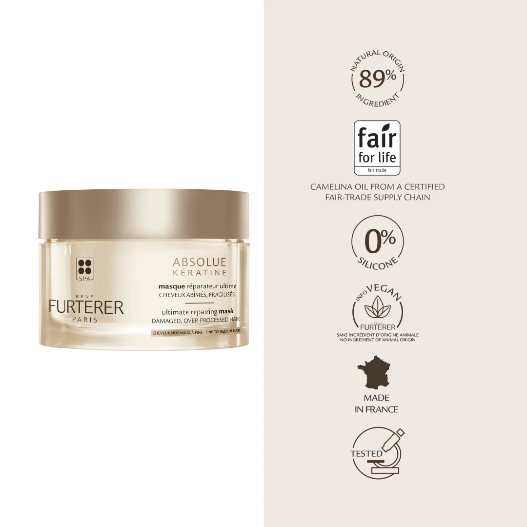 Absolue Kératine Repairing Mask, For Damaged Hair - Image 9