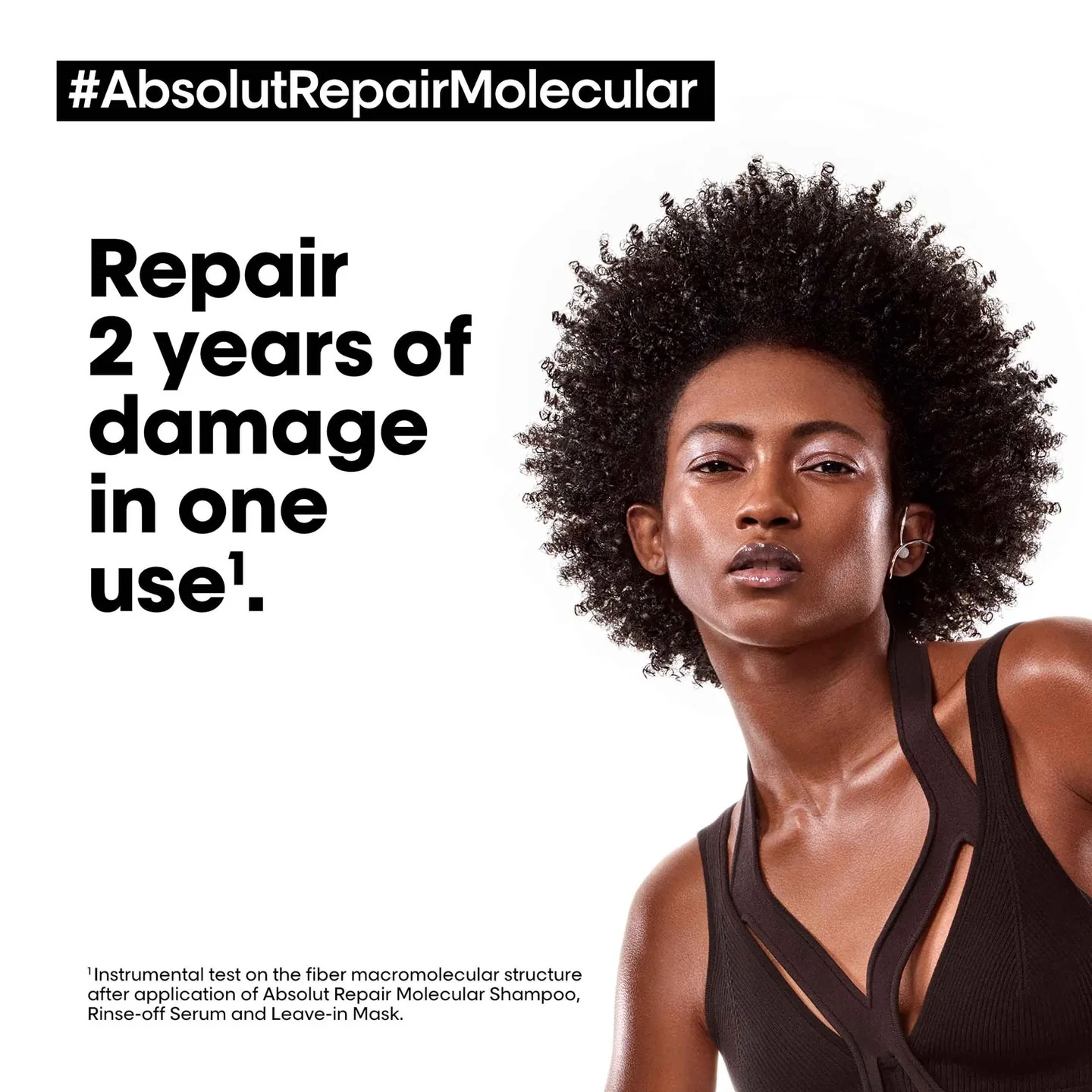 Absolut Repair Molecular - Sulfate-Free Molecular Repairing Shampoo For Damaged Hair - Image 4