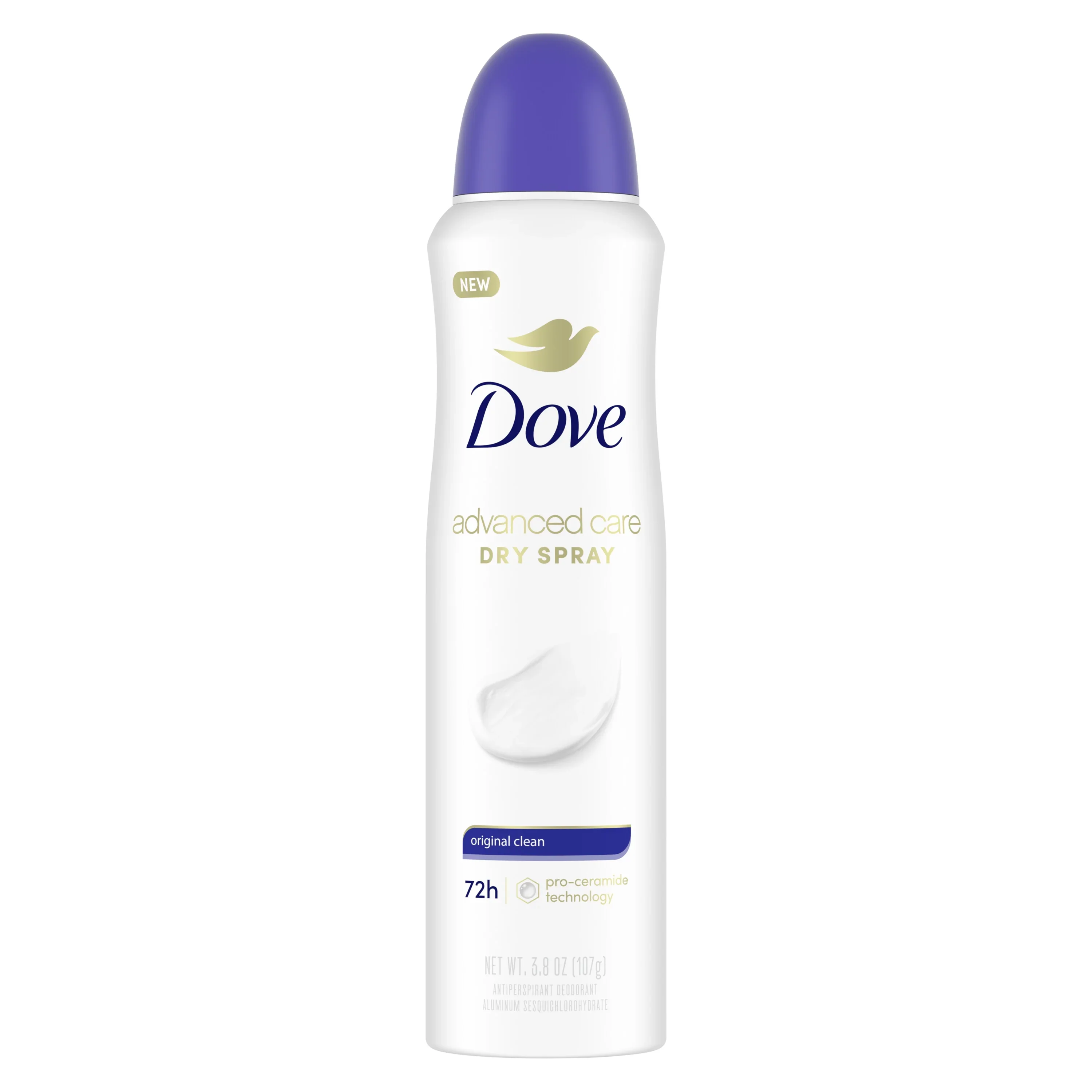 Antiperspirant Deodorant Dry Spray Original Clean 3.8 oz Long Lasting Women 72 Hours