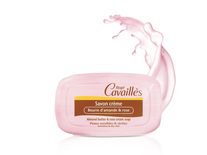 Almond Butter & Rose Cream Soap - Image 2