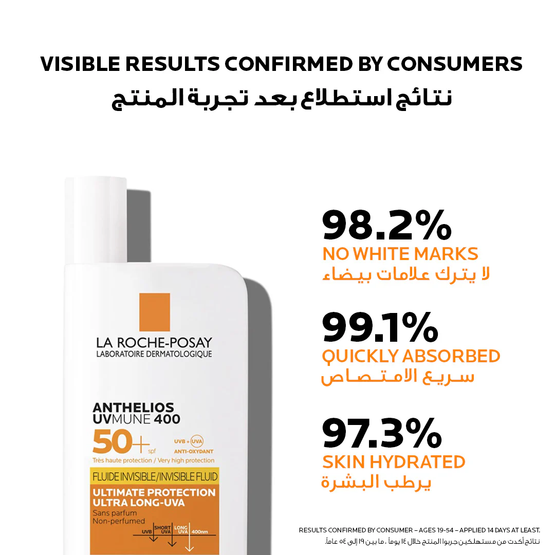 Anthelios Uvmune400 Invisible Fluid Sunscreen SPF50+ - Image 3