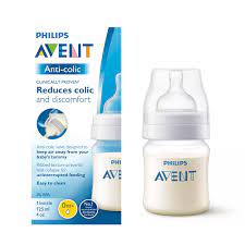 Anti Colic Bottle with Airfree Vent,om +  125 ml