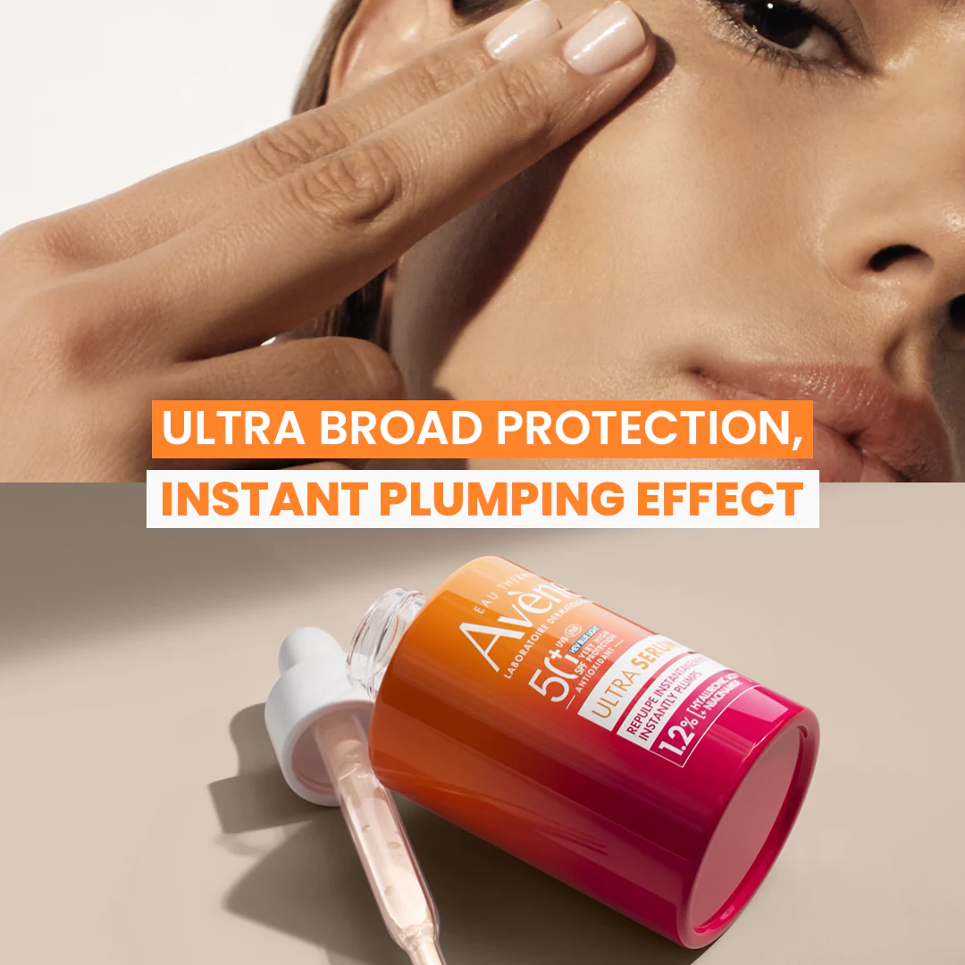 Avène Ultra Serum SPF 50+ Sunscreen | Ultra Light Hydrating Hyaluronic Acid Serum - Image 5