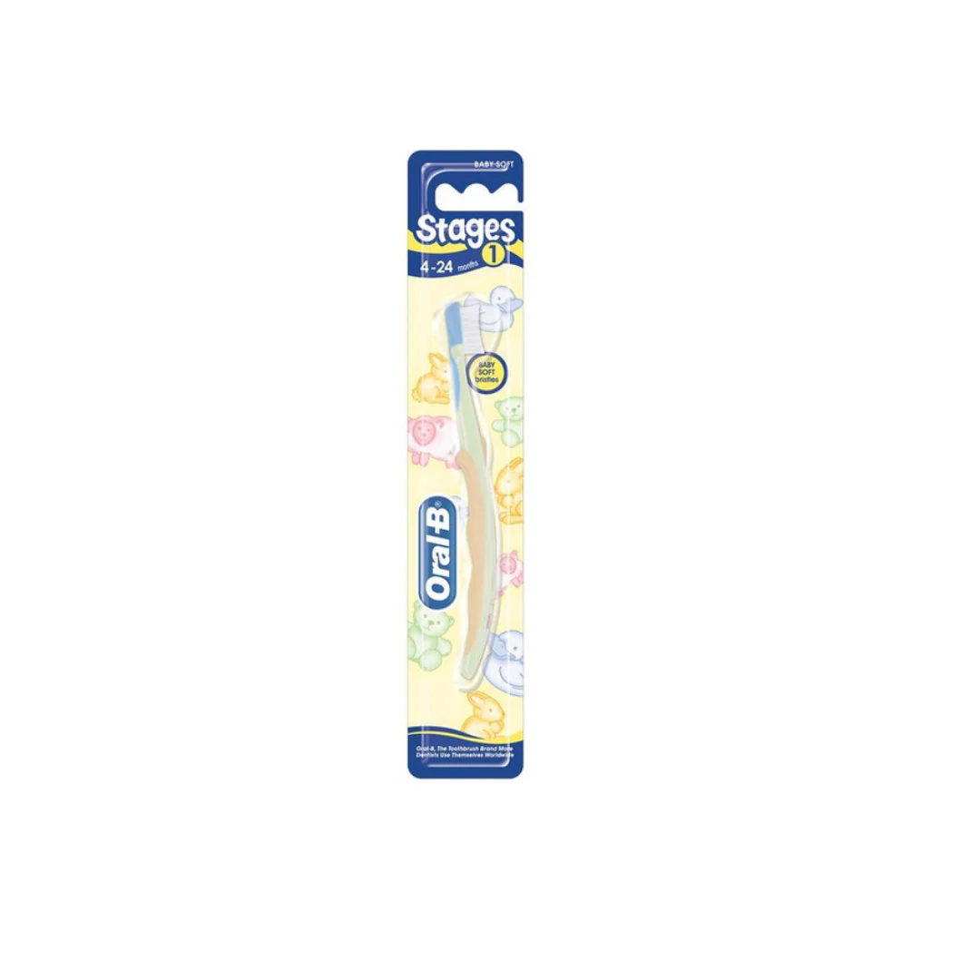 Baby toothbrush is your child's first toothbrush, specially designed for babies 0-2 years old.