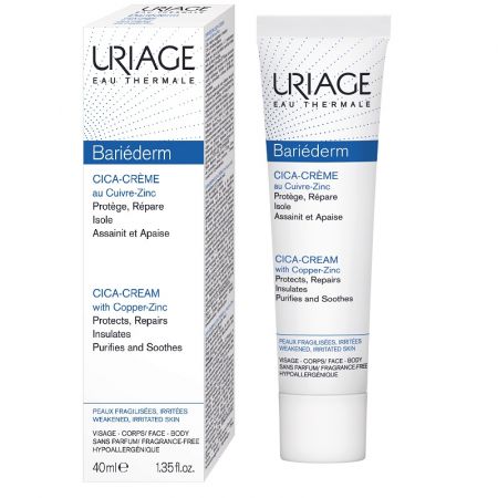 Bariéderm Cica-Cream with Copper-Zinc  Weakened Irritated Skin