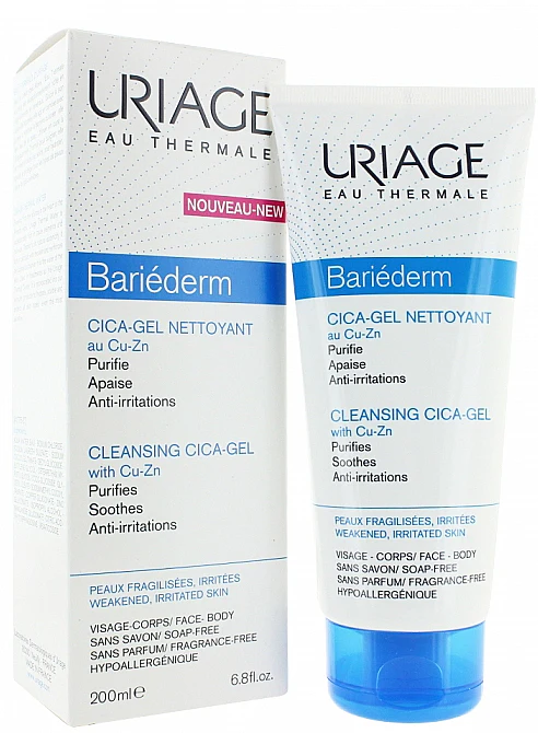 Bariéderm Cleansing Cica-Gel with Cu-Zn Weakened Irritated Skin