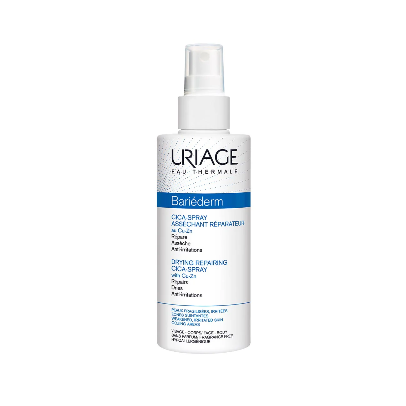 Bariéderm Drying Repairing Cica Spray with CuZn