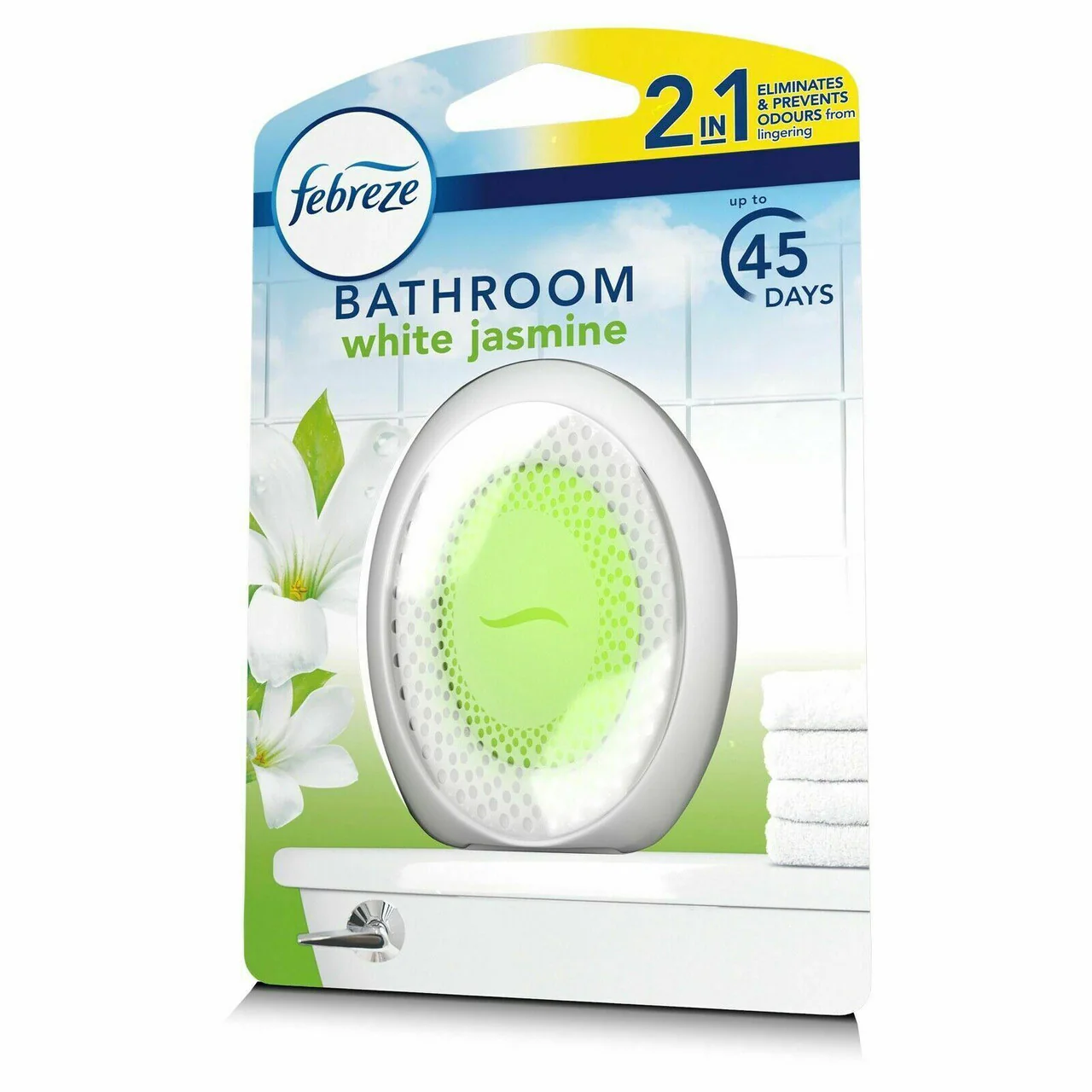 Bathroom Air Freshener White Jasmine 1 pcs. - Image 2