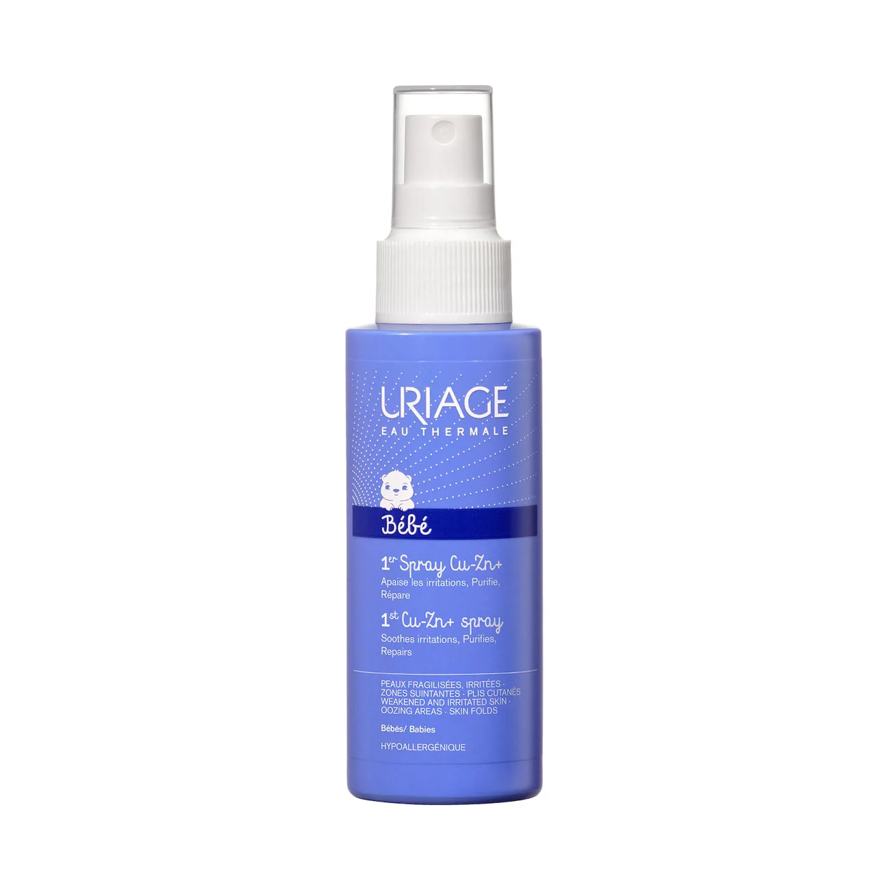 Bebe 1st Cu-Zn+ Spray - Weakened and Irritated Skin, Oozing Areas, Skin Folds