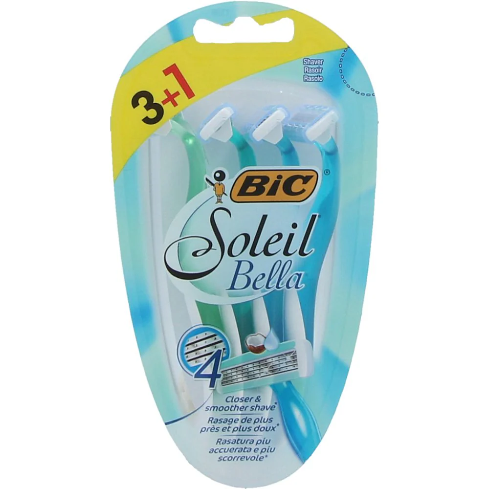 BIC SOLEIL BELLA 3+1 PCS