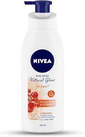 Body Lotion Natural Glow, Cell Repair, Spf 15 & 50X Vitamin C 400ml