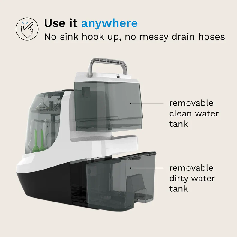 Bottle Washer Pro - All In One Baby Bottle Washer, Sterilizer, Dryer - Image 4