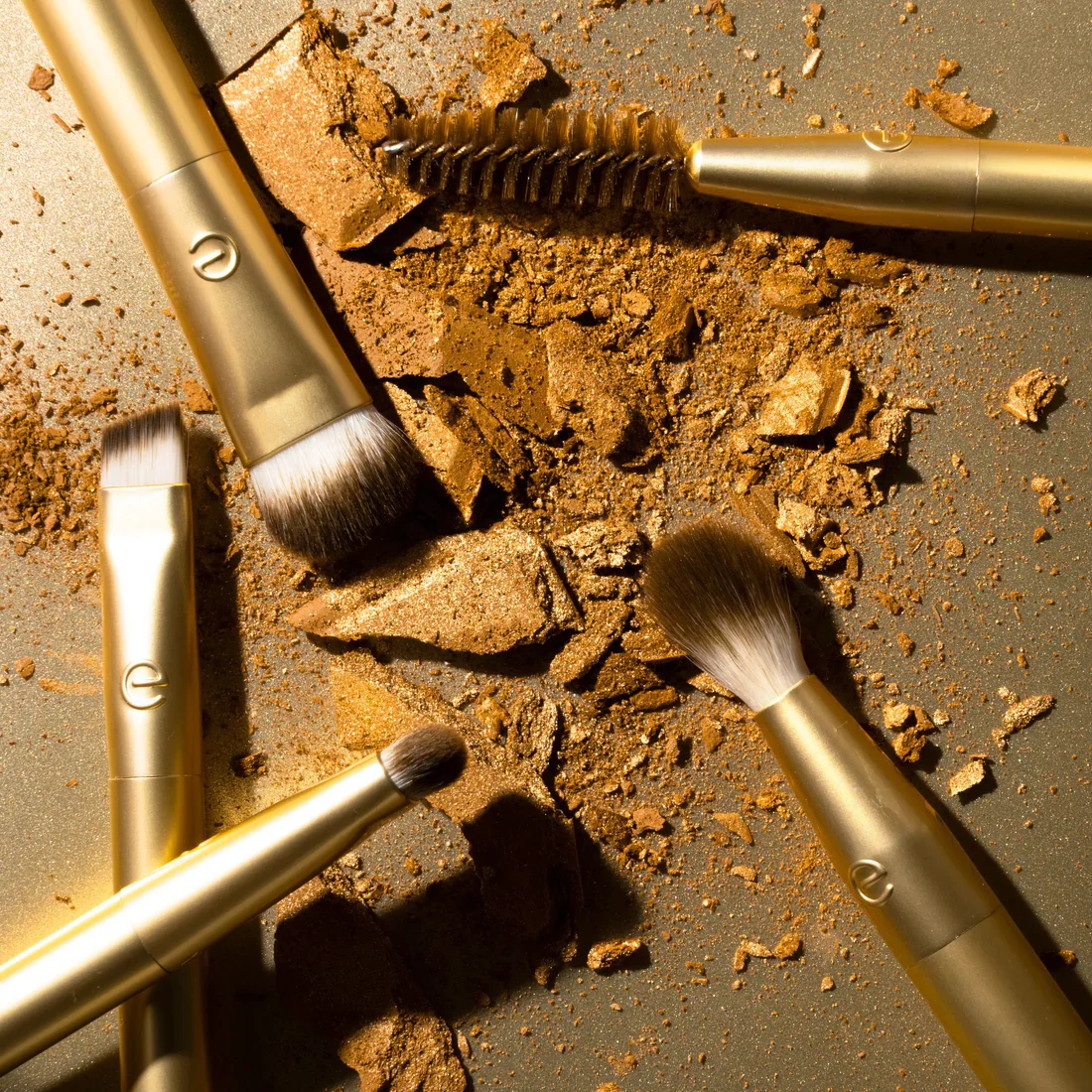 Brightening Eye Makeup Brush Set - Image 3