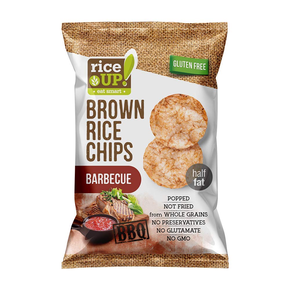 Brown Rice Chips Barbecue 60g