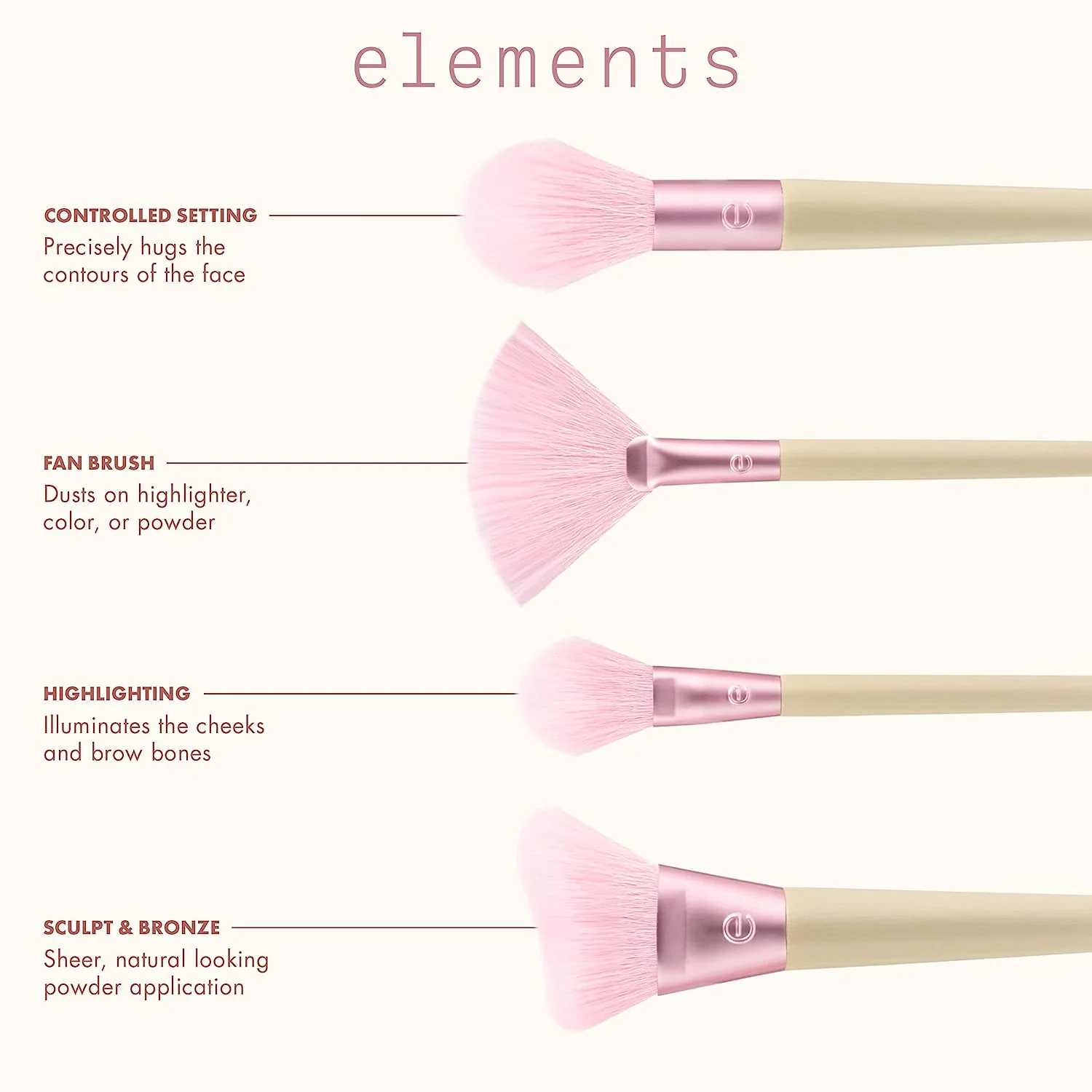 Brush Wind Kissed Finish Kit (4) - Elements Coll - Image 3