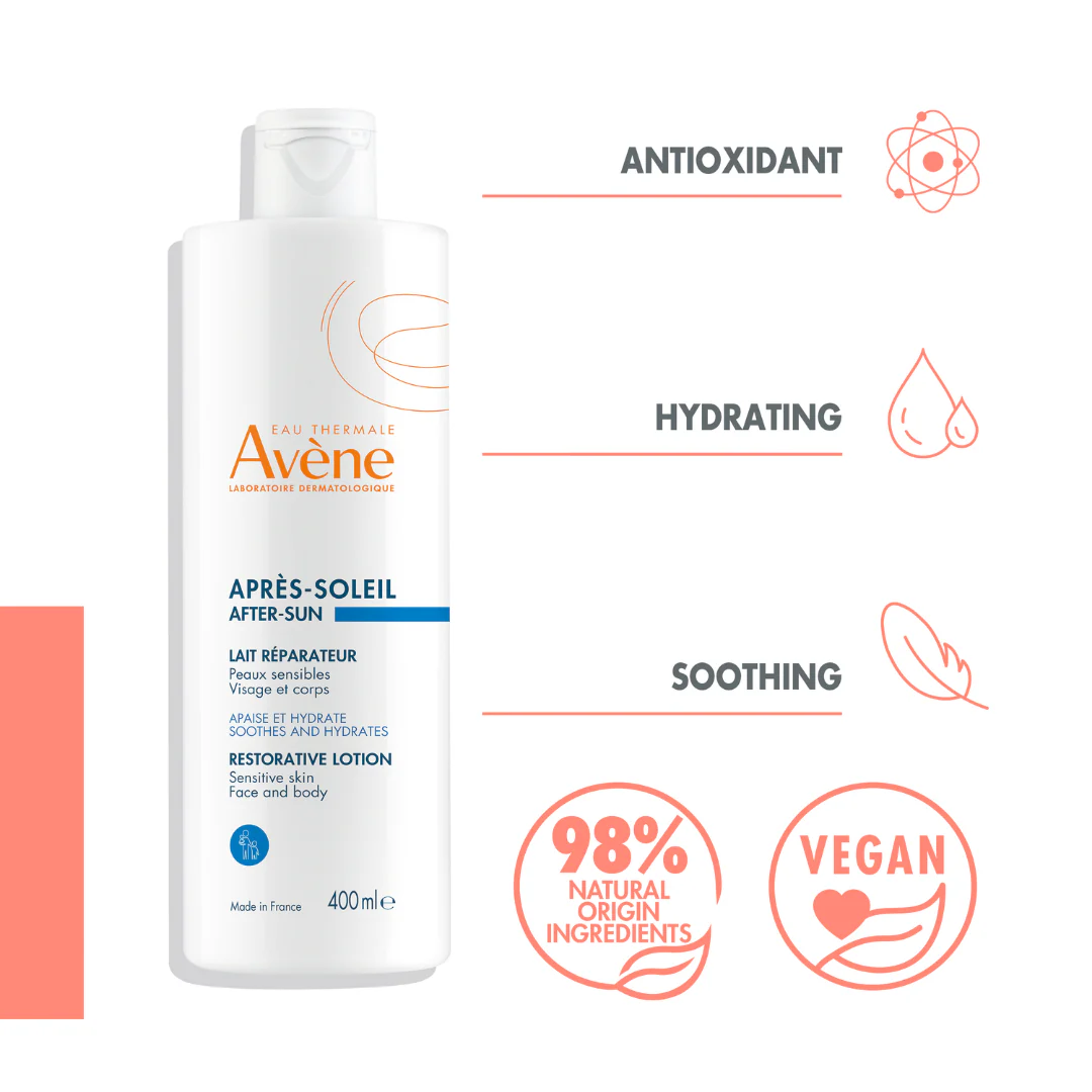 Buy Avène Cleanance Sunscreen SPF 50+ Get Avène After Sun Repair Lotion travel size 50ml | Light Weight & Invisible Oily Skin Sunscreen and After Sun Lotion - Image 6