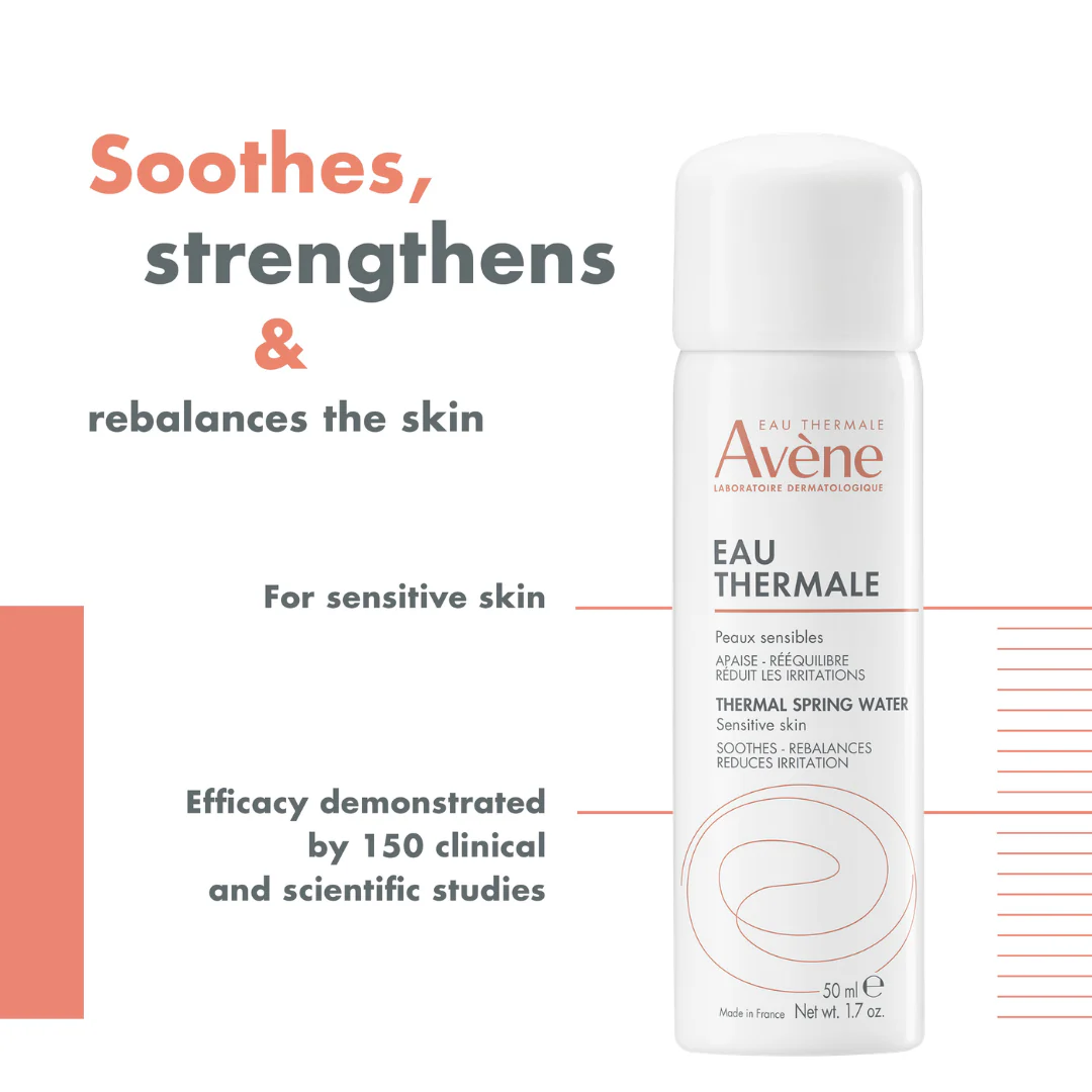 Buy Avène Sunscreen spray SPF50+ 200ml Get Avène Thermal Spring Water Spray 50ml | Light Weight & Invisible High Protection & Hydration - Image 5
