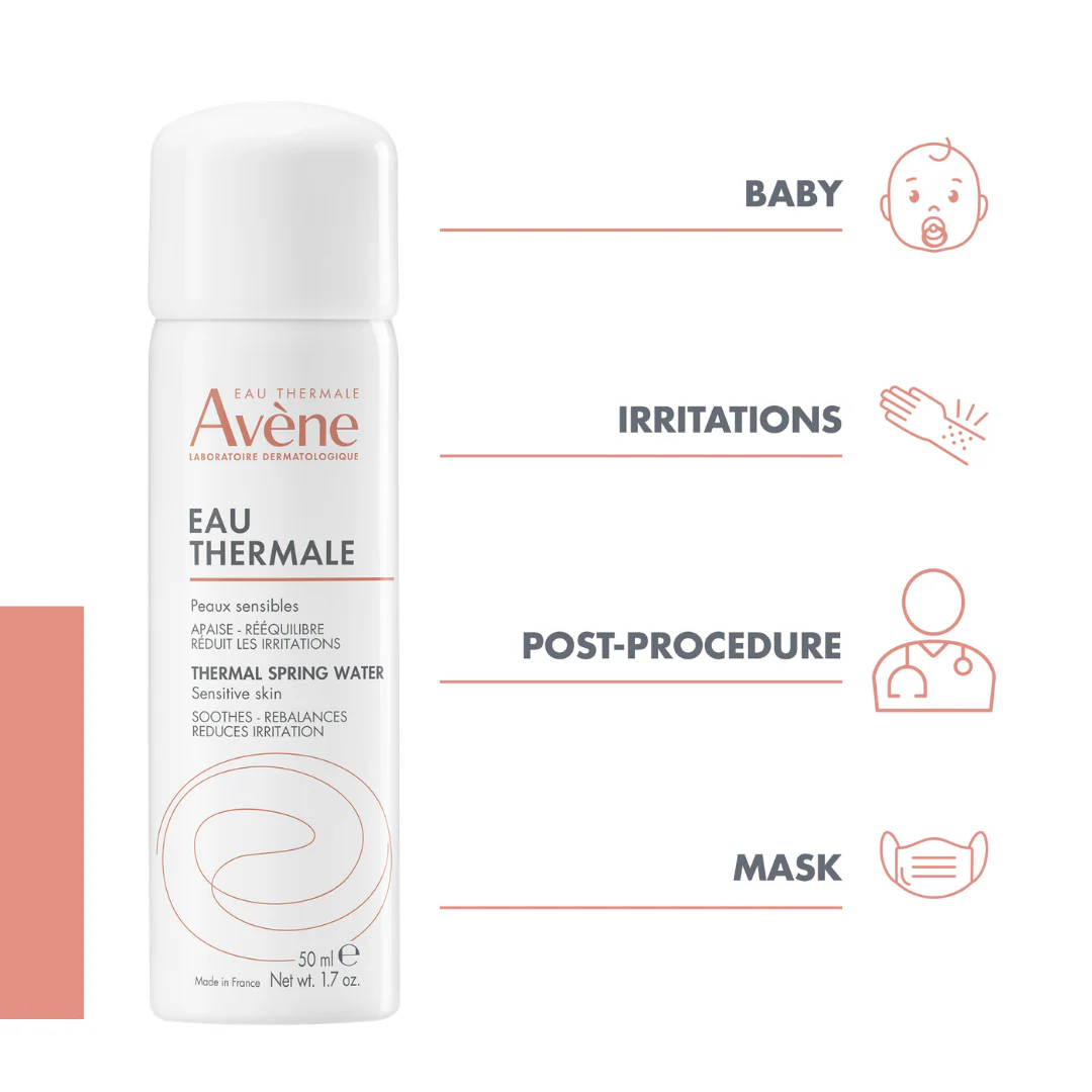 Buy Avène Sunscreen spray SPF50+ 200ml Get Avène Thermal Spring Water Spray 50ml | Light Weight & Invisible High Protection & Hydration - Image 6