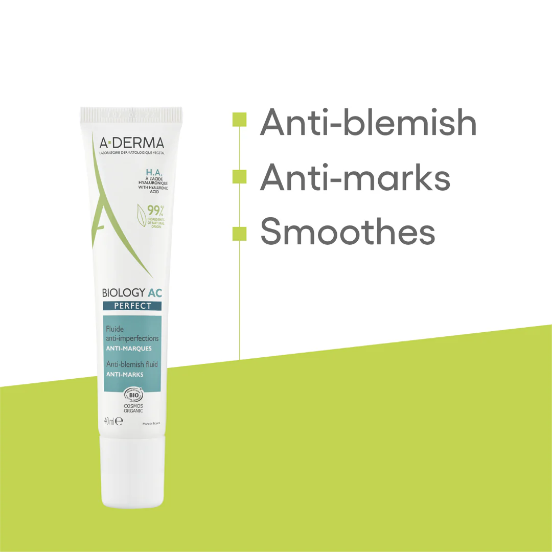 Buy one A-Derma Biology AC Perfect Anti-blemish fluid and get a FREE 200ml Biology AC Purfifying foaming gel - Image 2