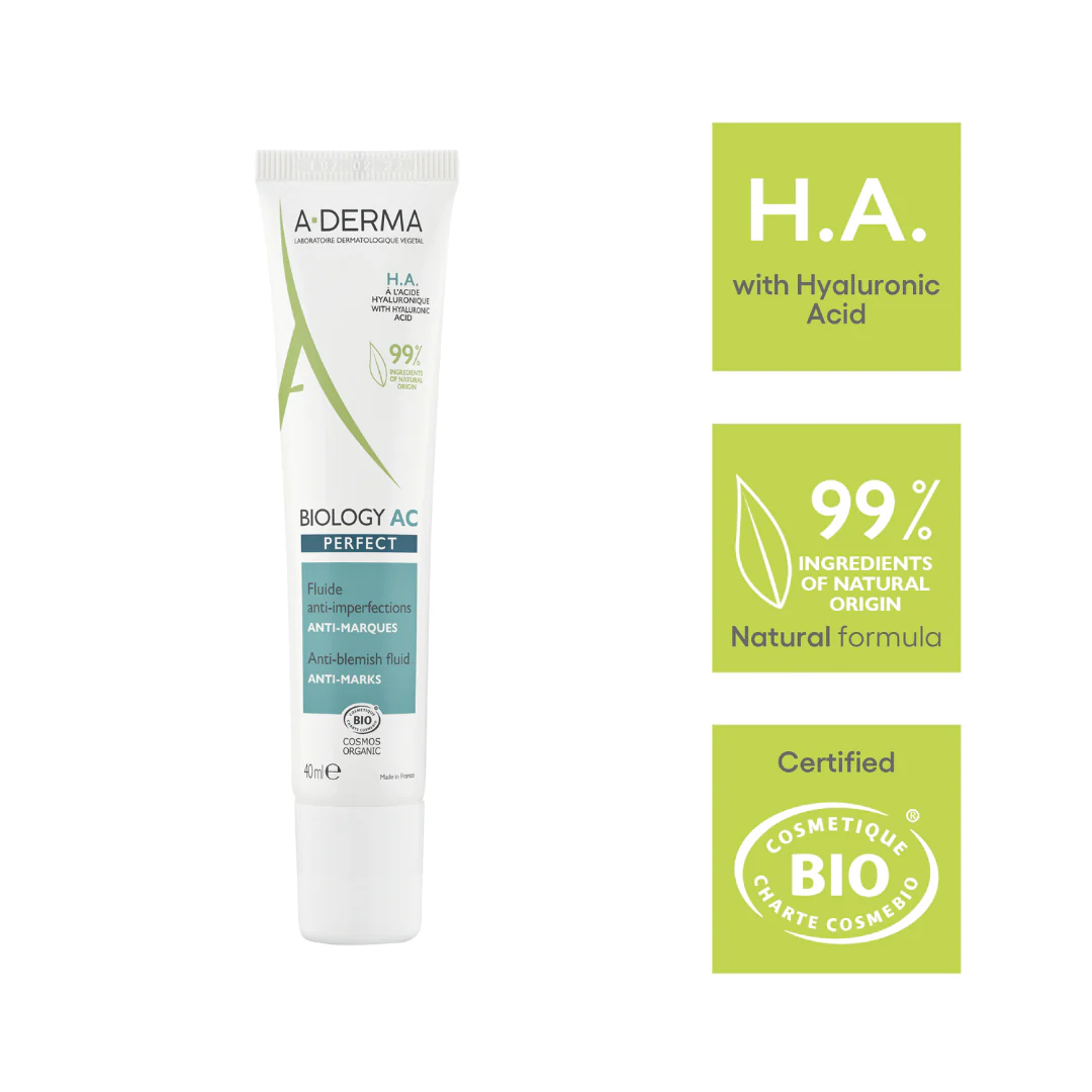 Buy one A-Derma Biology AC Perfect Anti-blemish fluid and get a FREE 200ml Biology AC Purfifying foaming gel - Image 3