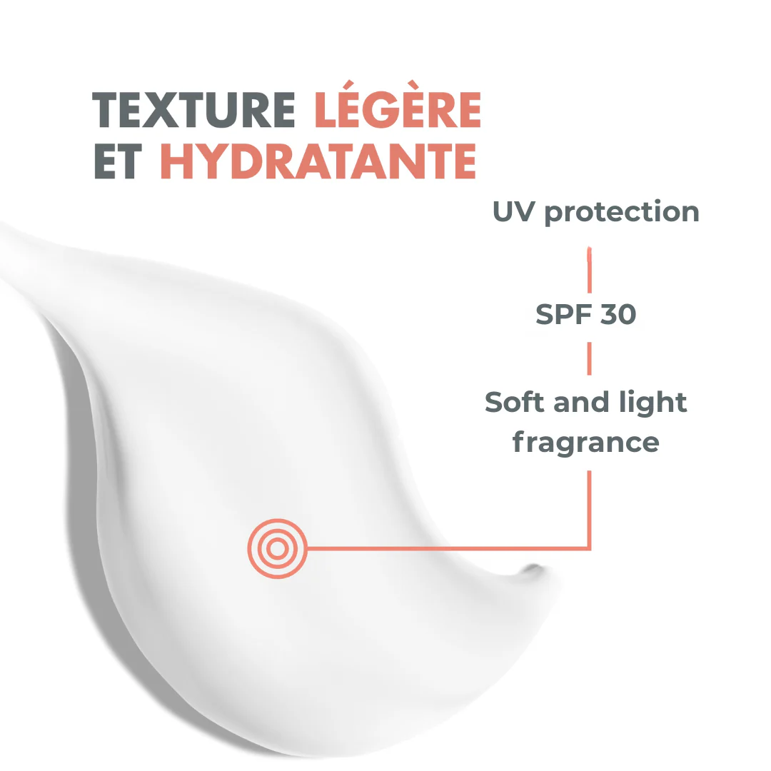 Buy one Avène Hydrance UV Light SPF 30 Emulsion and get a FREE 150ml Avène Cleansing Foam. - Image 3