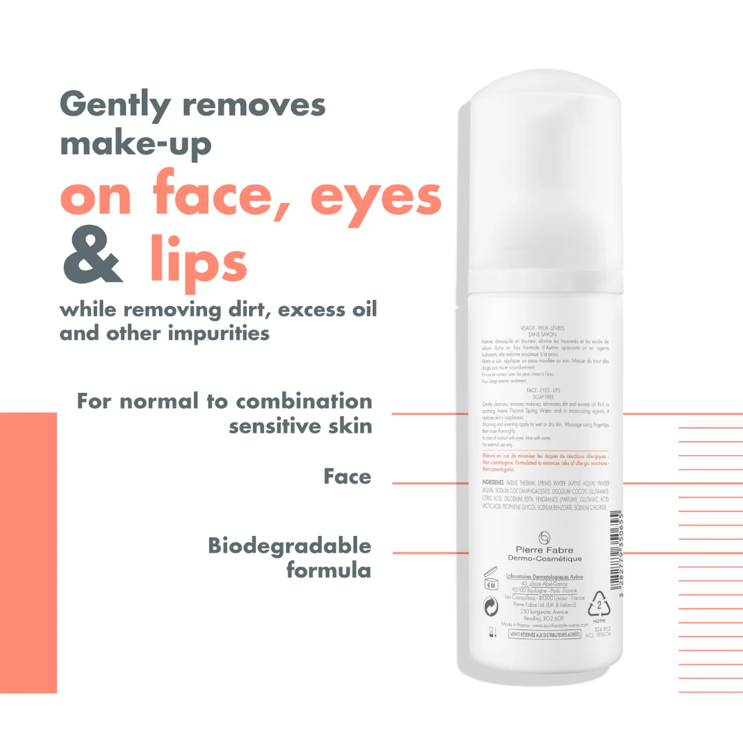 Buy one Avène Hydrance UV Light SPF 30 Emulsion and get a FREE 150ml Avène Cleansing Foam. - Image 4