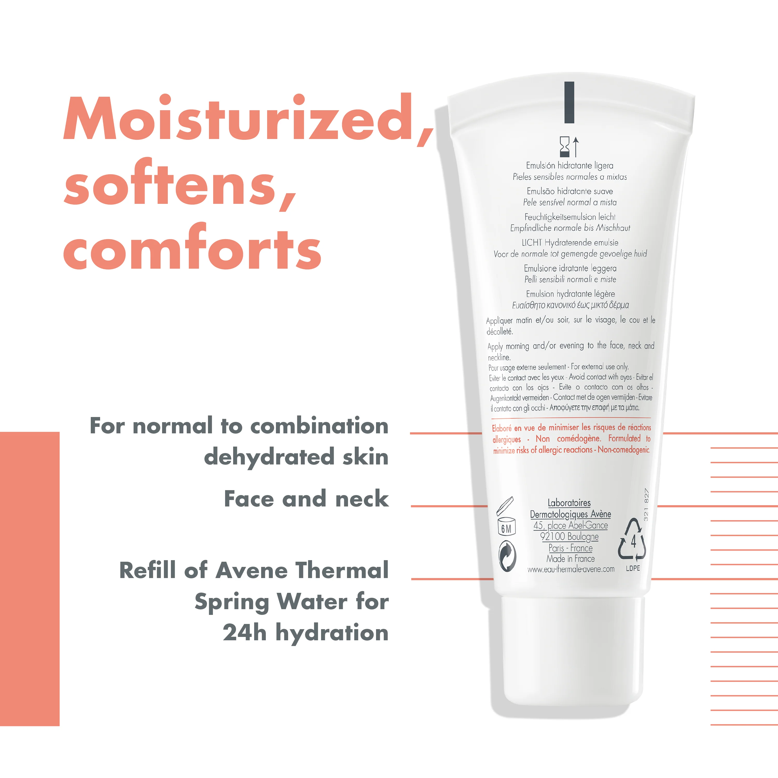 Buy one Avène Hydrating Emulsion Hydrance Light and get a FREE 150ml Avène Cleansing Foam - Image 2