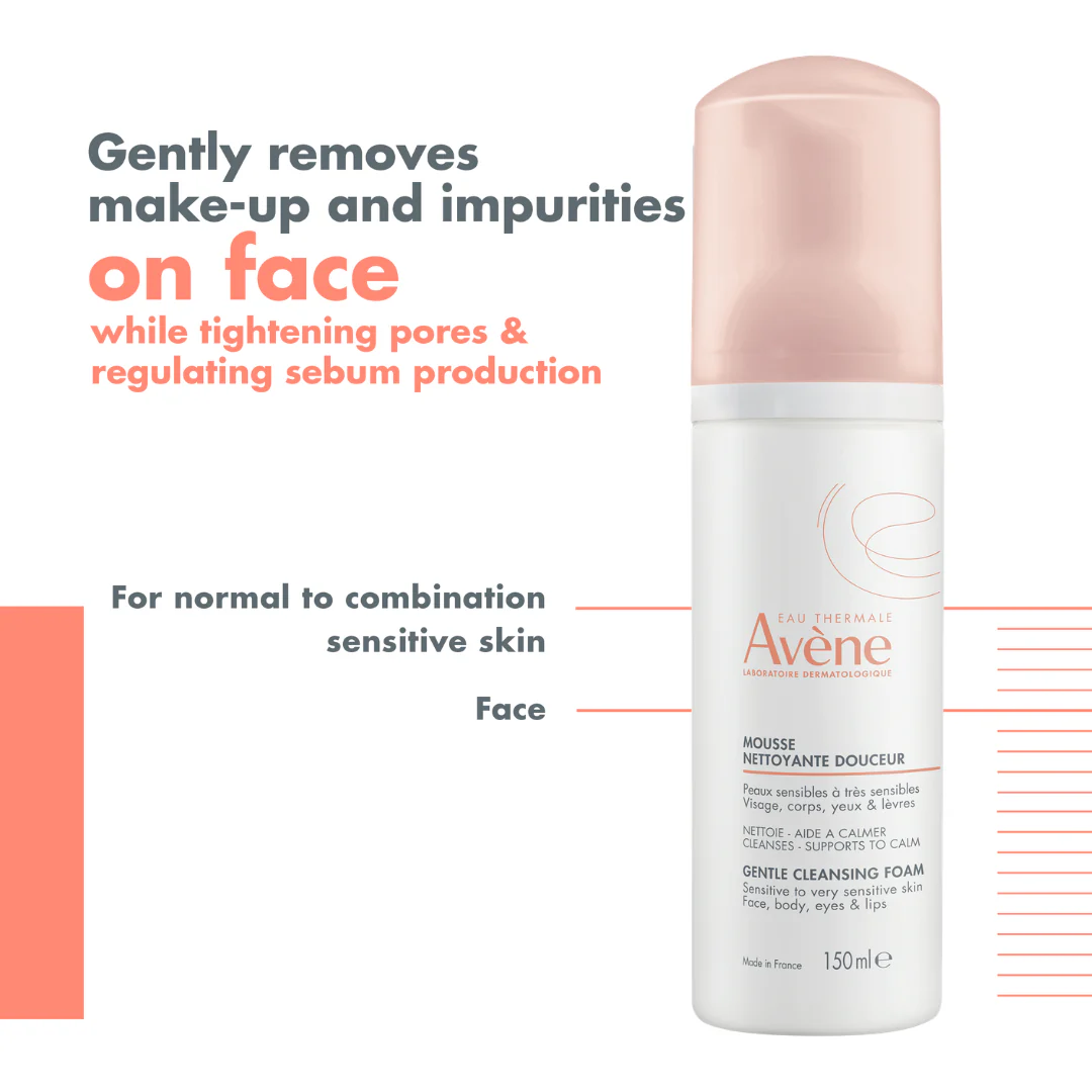 Buy one Avène Hydrating Emulsion Hydrance Light and get a FREE 150ml Avène Cleansing Foam - Image 5