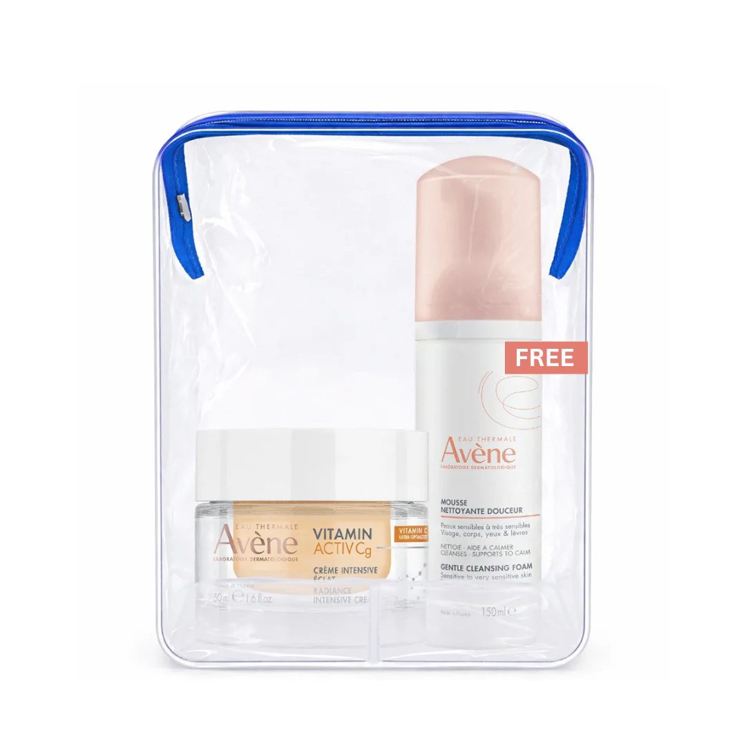 Buy one Avène Intensive Radiance Vitamin Activ Cg Cream and get a FREE 150ml Avène Cleansing Foam