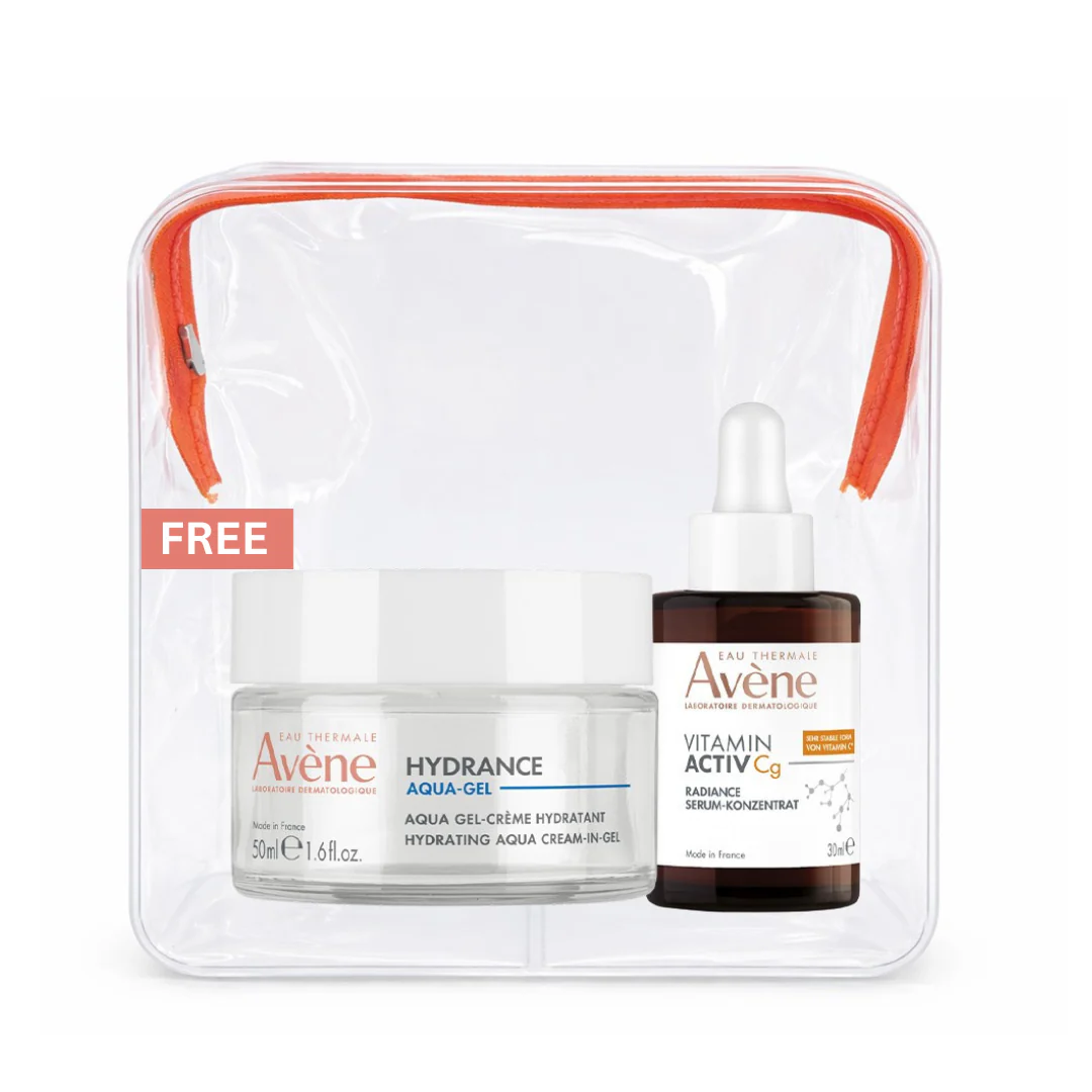 Buy one Avène Radiance Vitamin Activ Cg Corrector Serum and get a FREE 50ml Avène Hydrance Aqua-Gel