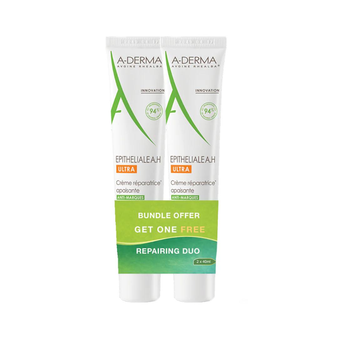 Buy One Get One A-Derma Epitheliale AH Ultra Anti-mark Ultra Repairing cream 40ml