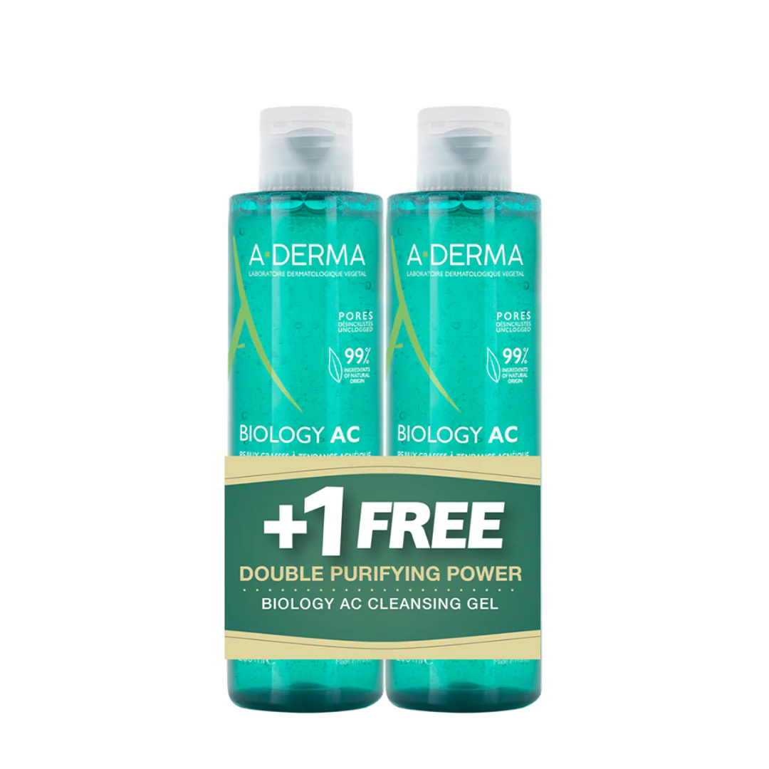 Buy One Get One free A-Derma Biology AC foaming gel 200ml