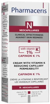 Capinon-K Cream 1% With Vitamin K Reducing Capillary