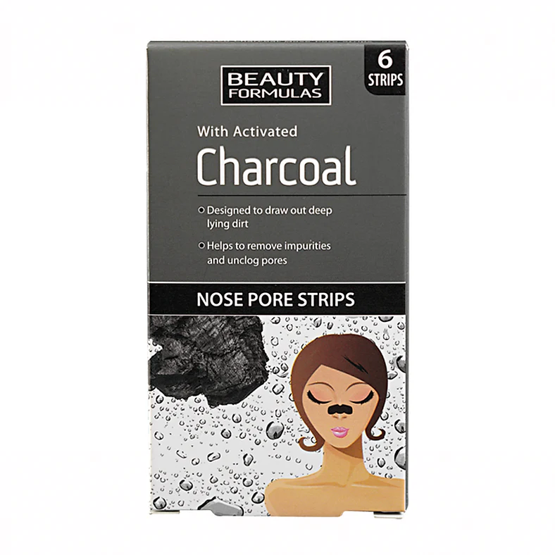 Charcoal Nose Pore Strips X6