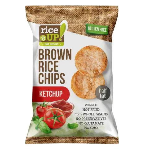 Chips Brown Rice Ketchup 60g