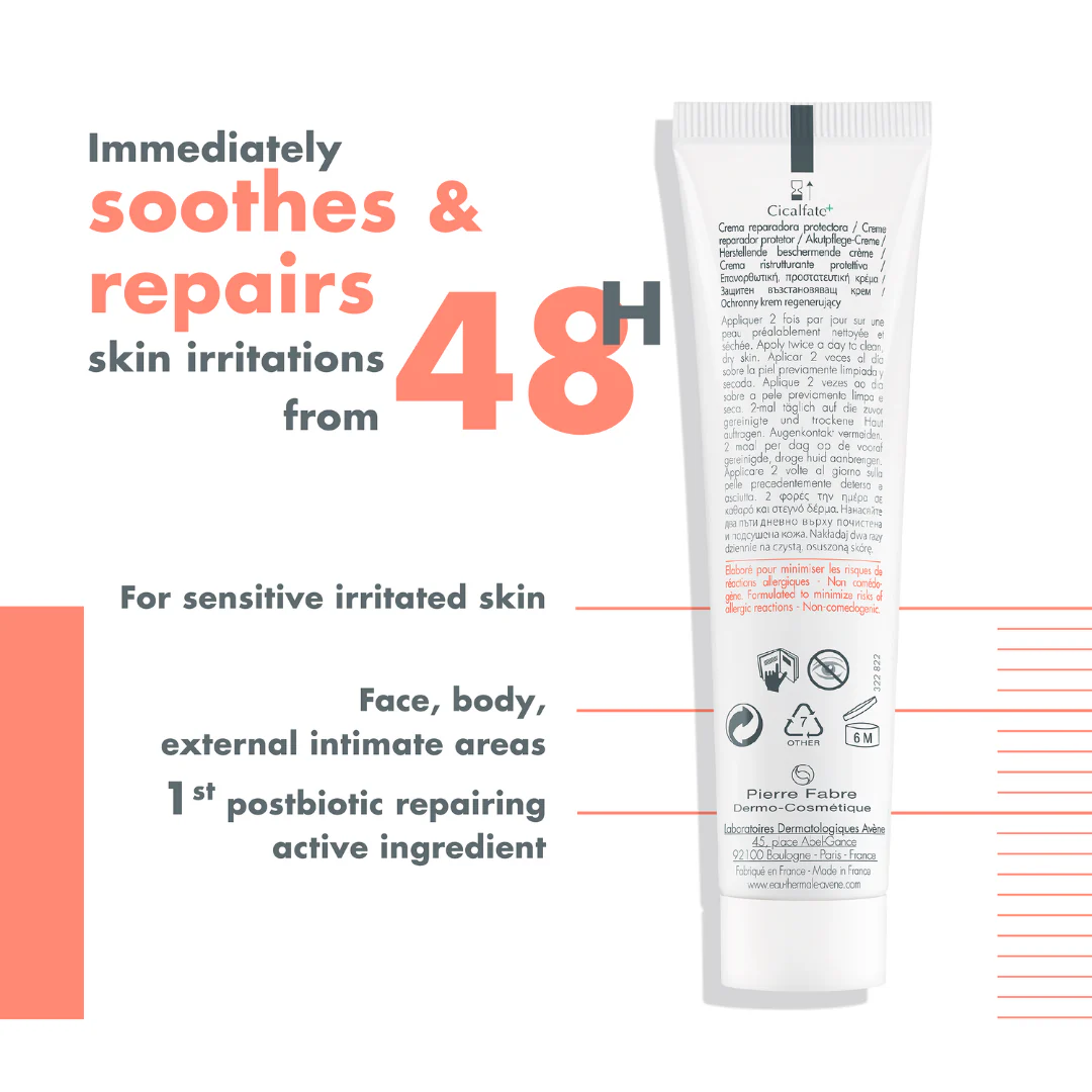 Cicalfate Instant Repairing Protective Cream For Damaged Skin + Cicalfate Repair Barrier Cream - Image 4