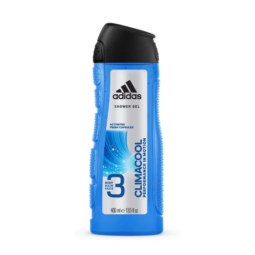 Climacool by Adidas 3 in 1 Shower Gel for Men 250 ml