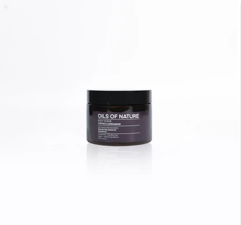 Coffee and Cardamon Scrub