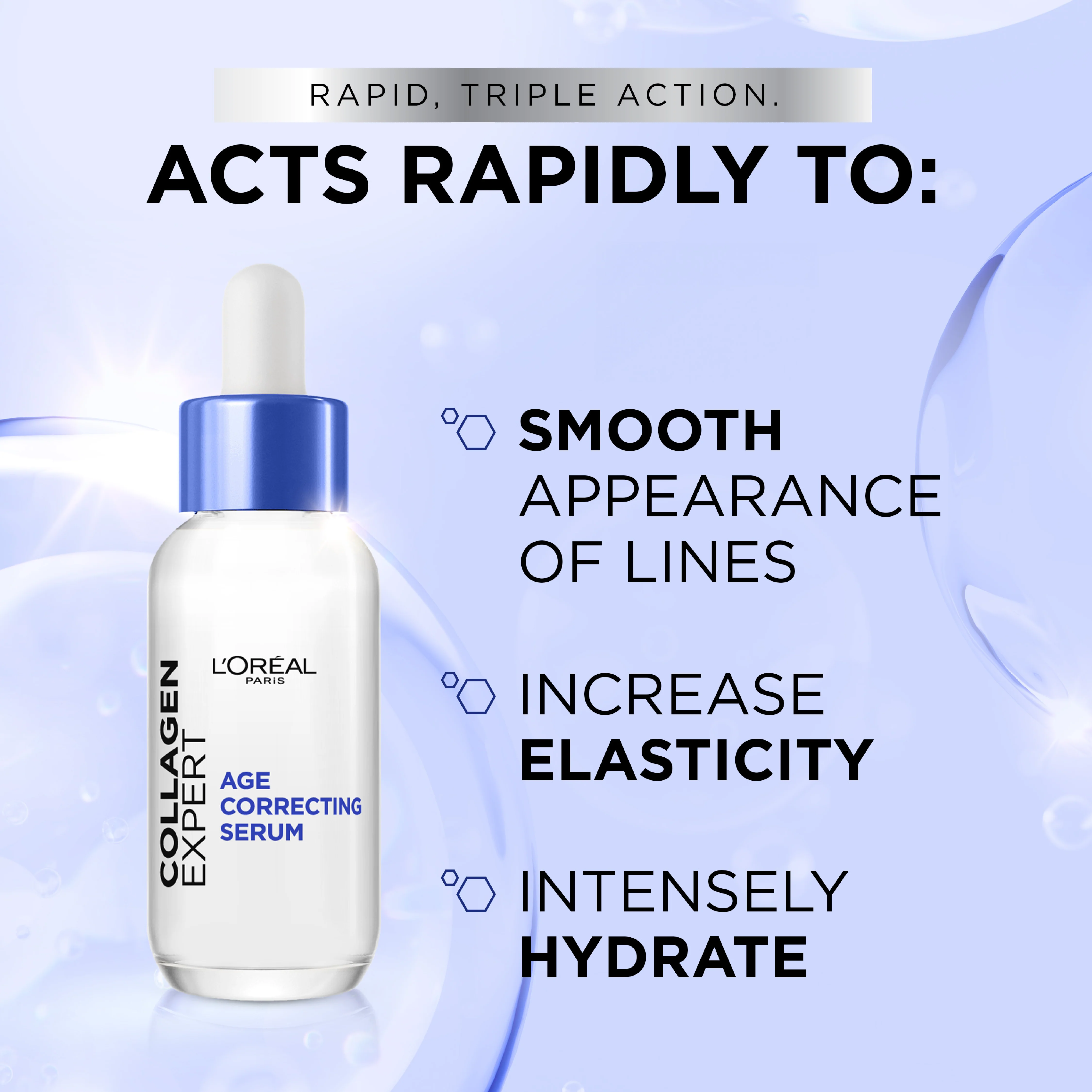 Collagen Expert Age-Correcting Serum with Glycerin & Collagen Peptide Fractions - Image 4