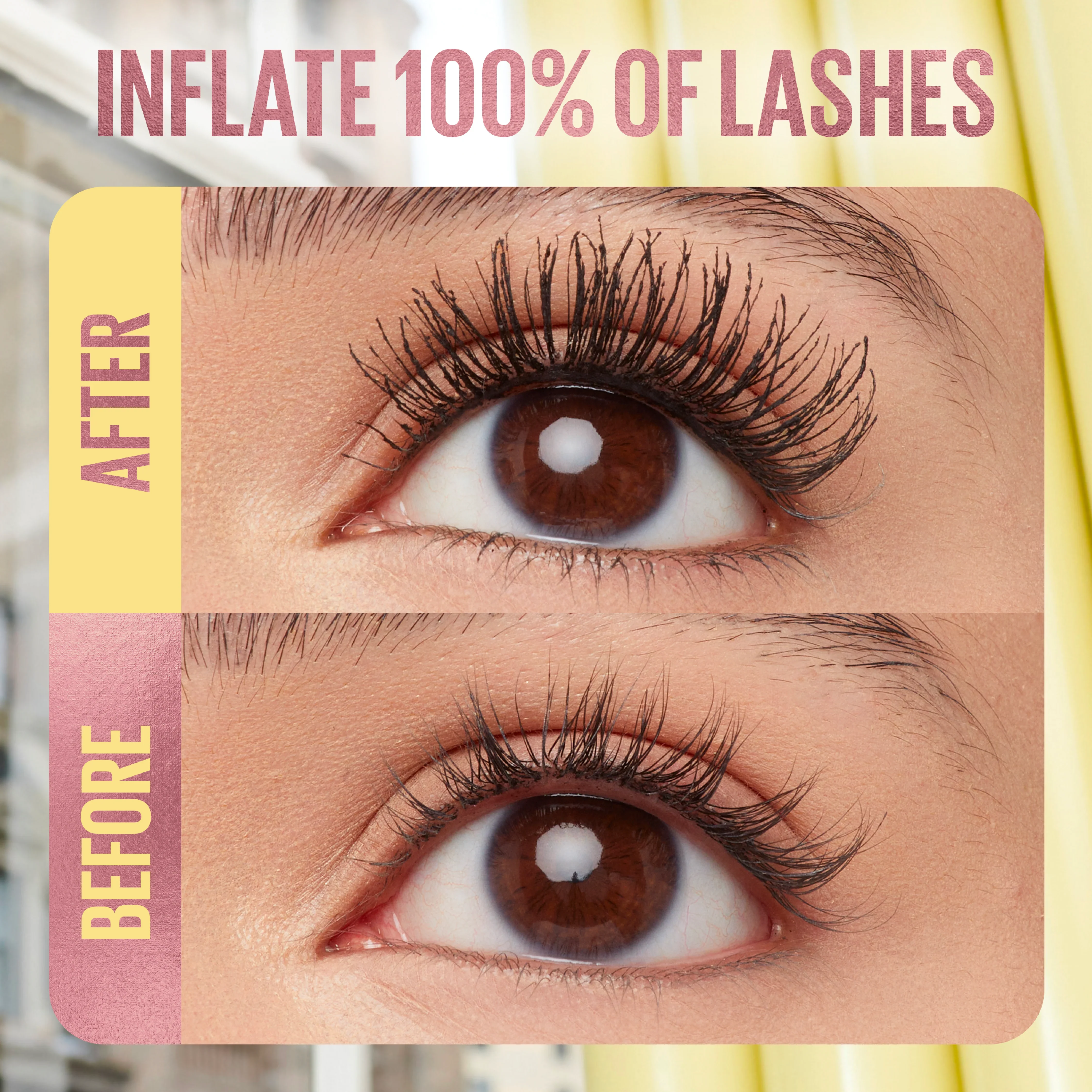 Colossal Bubble Mascara Buildable Sleek Volume and Long Lasting 24HR Wear Mascara| Inflator Comb Brush to Separate Lashes - Image 3