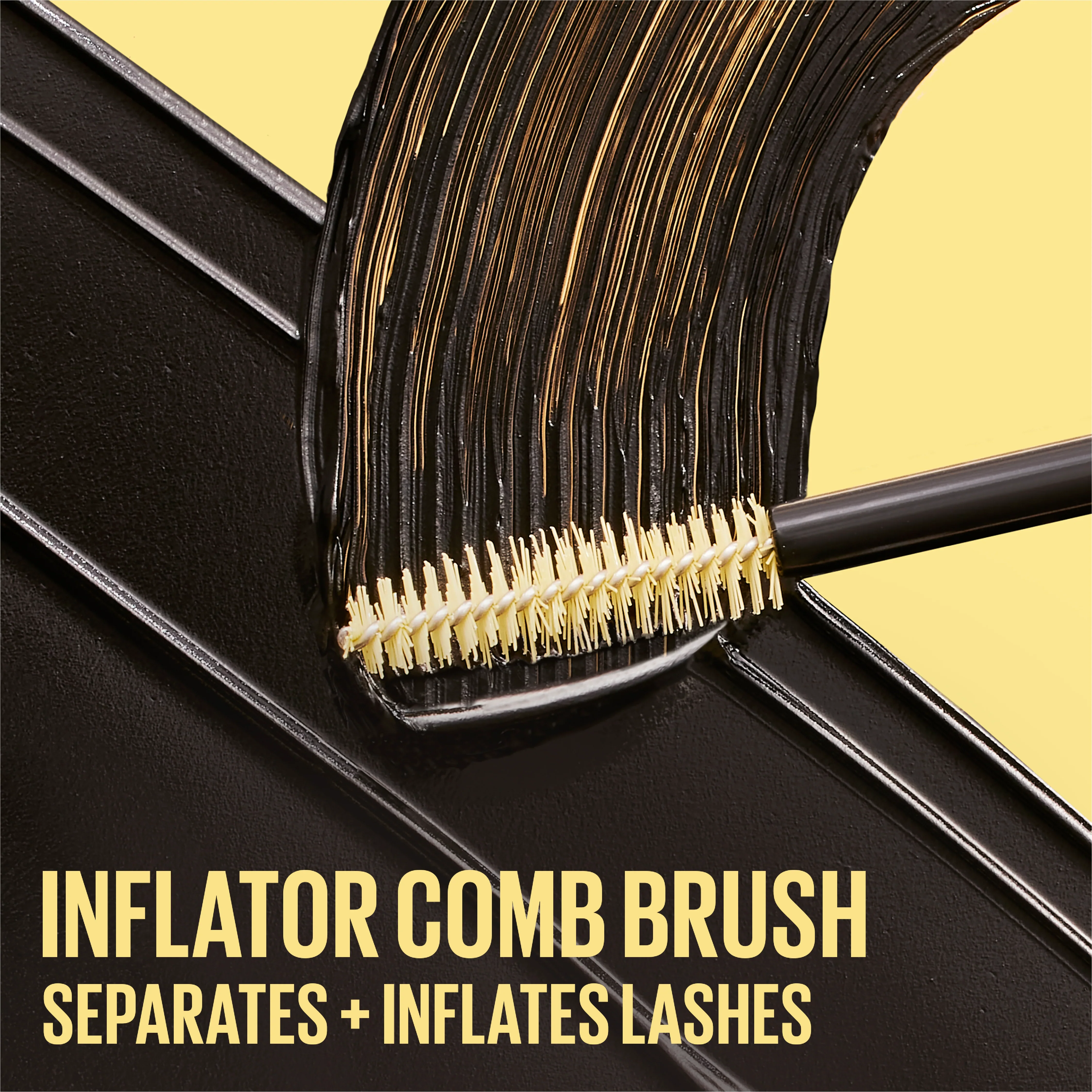Colossal Bubble Mascara Buildable Sleek Volume and Long Lasting 24HR Wear Mascara| Inflator Comb Brush to Separate Lashes - Image 6
