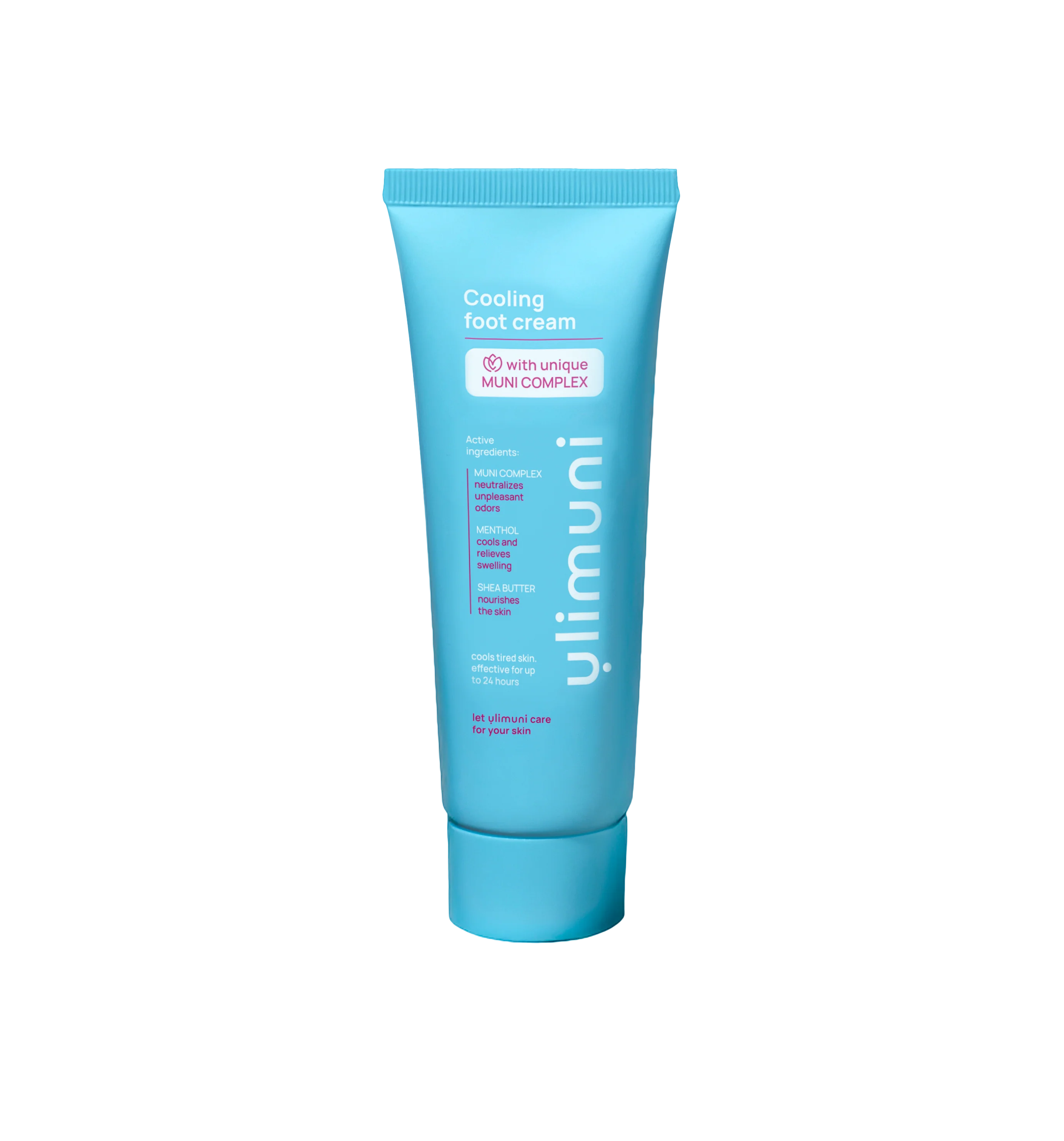 Cooling foot cream