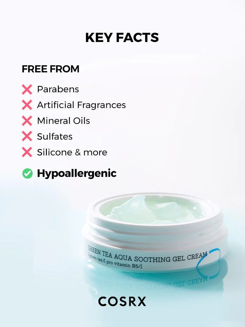 Hydrium Green Tea Aqua Soothing Gel Cream - Image 7