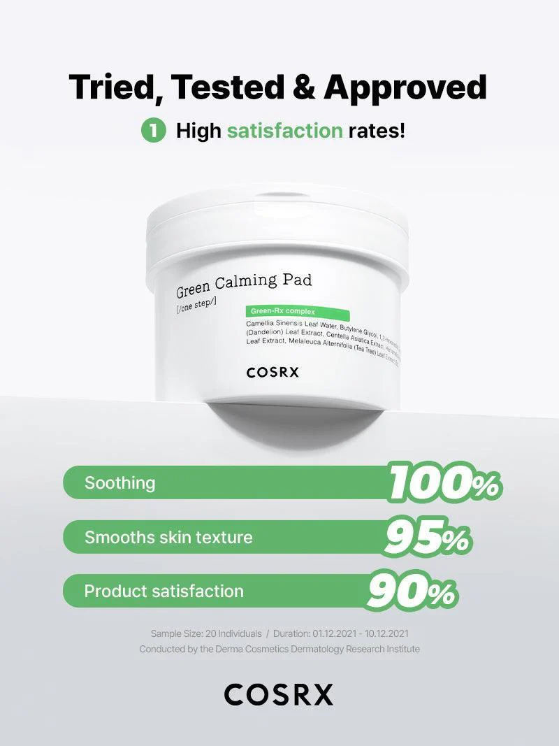 COSRX One Step Green Calming Pad - Image 8