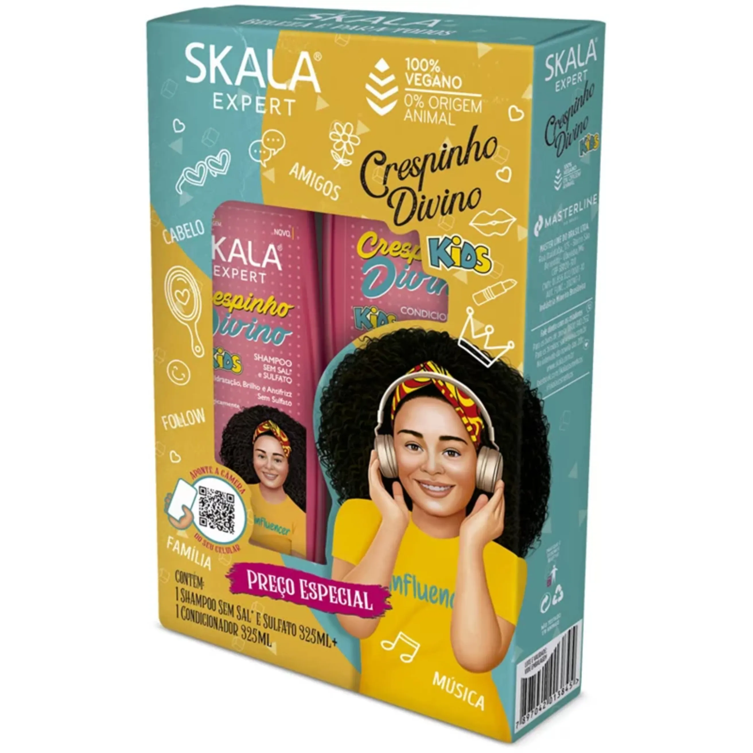 Crespinho Divino Shampoo + Conditioner