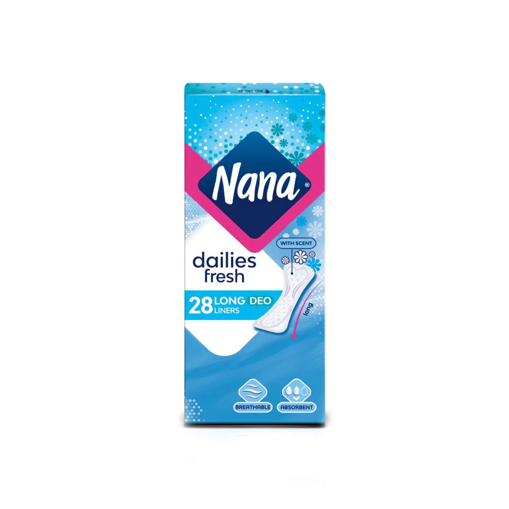 Dailies DeoFresh Long Liners x28