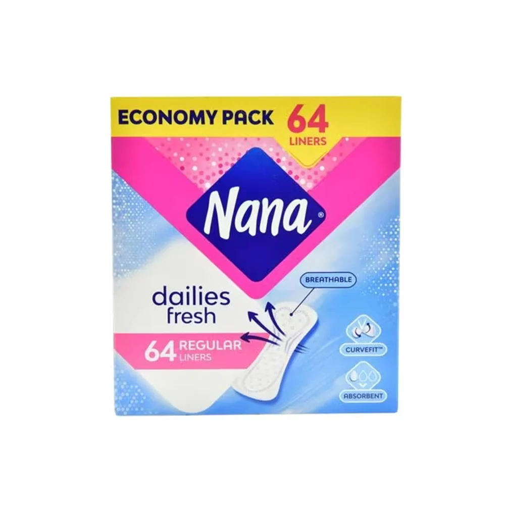 Daily Fresh Regular Unscented 64 Liners Economy Pack - Image 3
